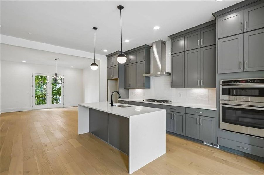 Furnished interior view inside a new home in , Decatur (Image 7).
