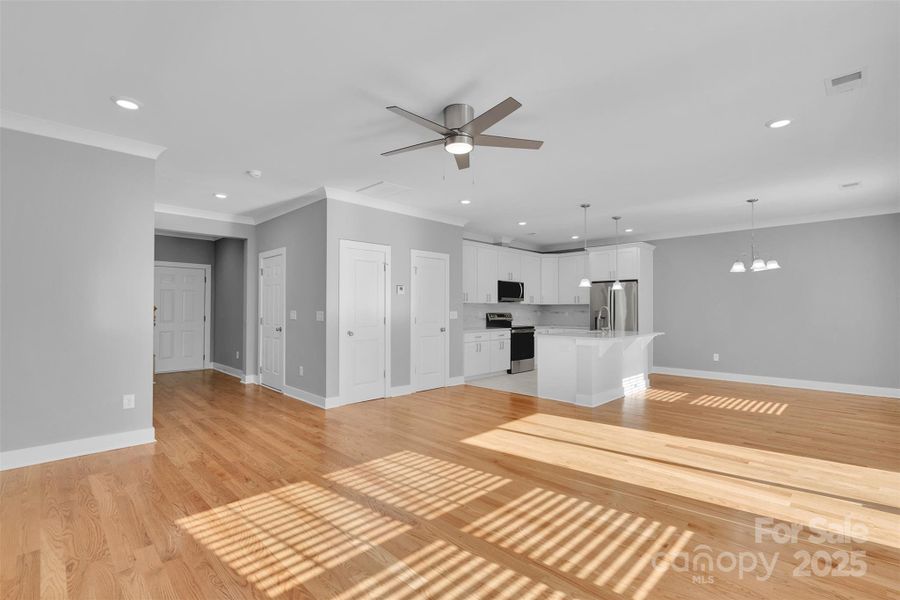 Spacious, unfurnished interior of a new home in , Charlotte (Image 30).