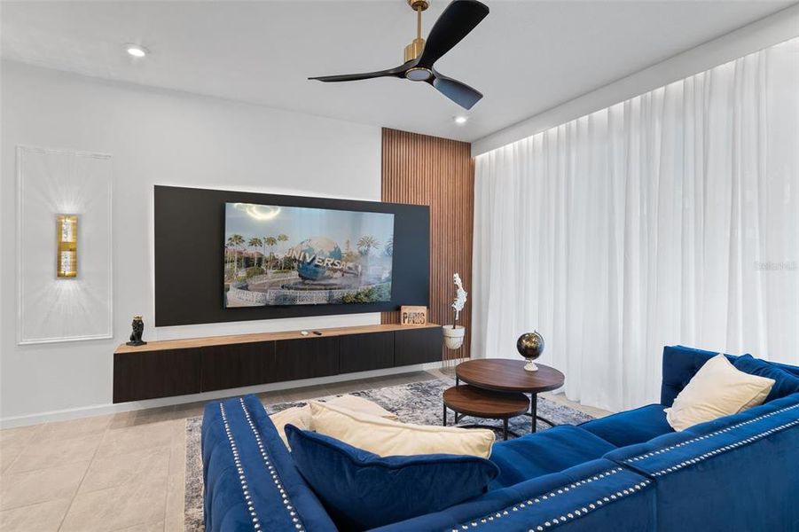 Furnished interior view inside a new home in , Kissimmee (Image 15). Furnished interior view inside a new home in , Kissimmee (Image 15).