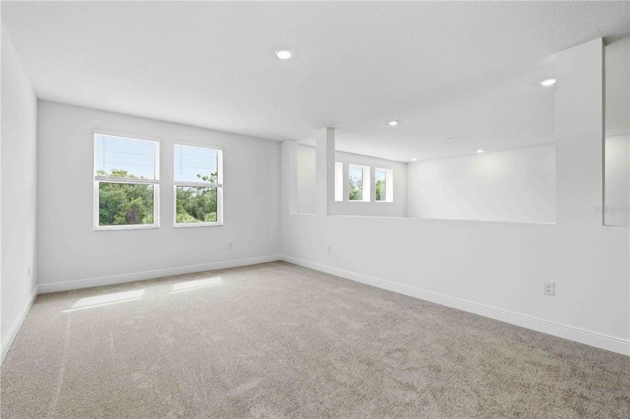 Spacious, unfurnished interior of a new home in Creeks Edge at Twin Rivers, Parrish (Image 47). Spacious, unfurnished interior of a new home in Creeks Edge at Twin Rivers, Parrish (Image 47).