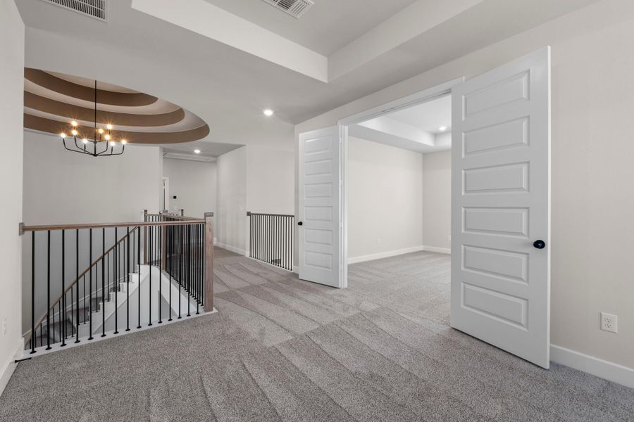 Spacious, unfurnished interior of a new home in Lariat, Liberty Hill (Image 17).