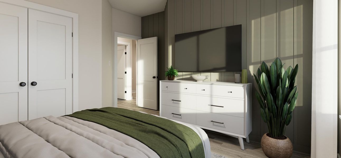 Furnished interior view inside a new home in , Charleston (Image 5).