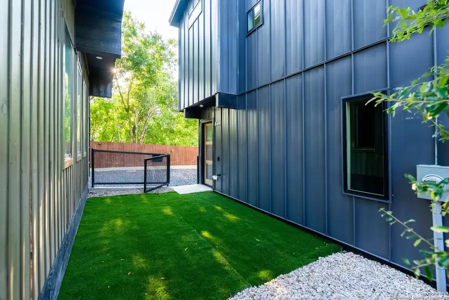 Exterior details and patio area of a home in , San Antonio (Image 1). Exterior details and patio area of a home in , San Antonio (Image 1).
