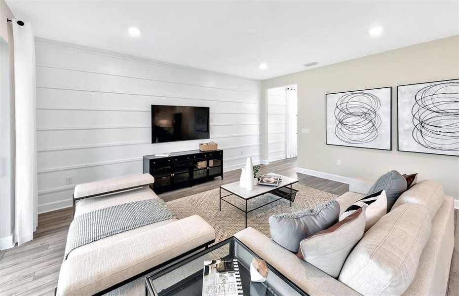 Furnished interior view inside a new home in Talon Preserve on Palmer Ranch, Nokomis (Image 7).