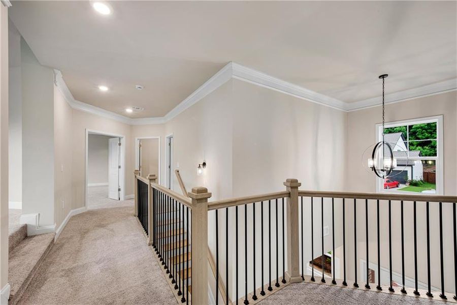Spacious, unfurnished interior of a new home in Hidden Fields, Hoschton (Image 31).