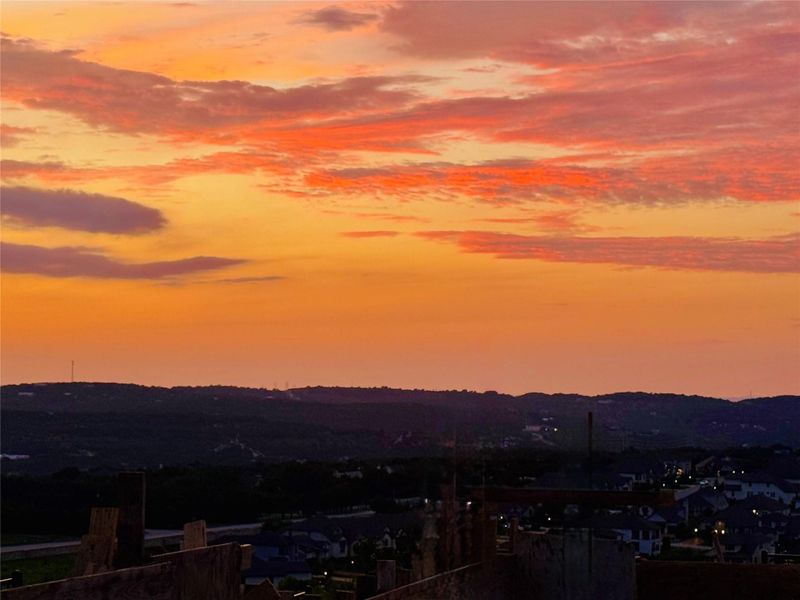 Sunset View from Home Sunset View from Home