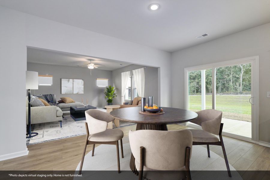 Furnished interior view inside a new home in Jordan Grove, Conway (Image 9).