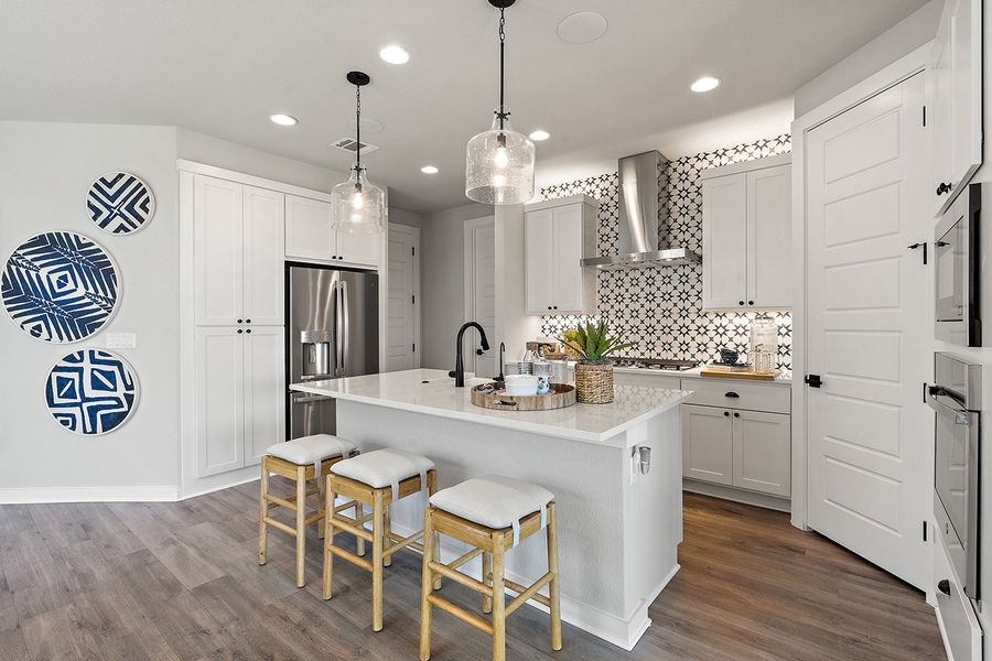 Furnished interior view inside a new home in Flora, Hutto (Image 12). Furnished interior view inside a new home in Flora, Hutto (Image 12).