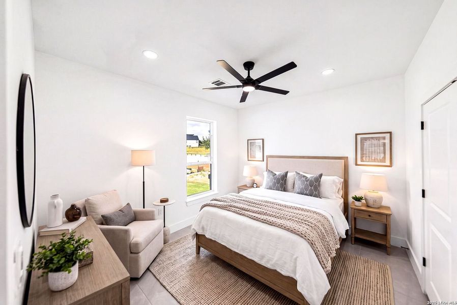 Furnished interior view inside a new home in , Kyle (Image 5).