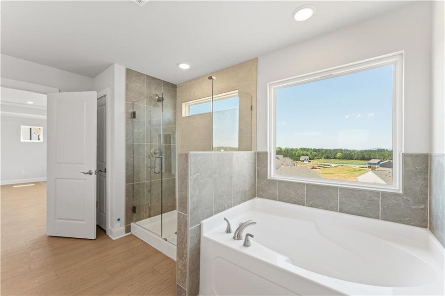 Furnished interior view inside a new home in , Calhoun (Image 5).