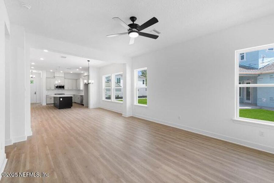 Spacious, unfurnished interior of a new home in Brookside at Shearwater, St. Augustine (Image 11). Spacious, unfurnished interior of a new home in Brookside at Shearwater, St. Augustine (Image 11).