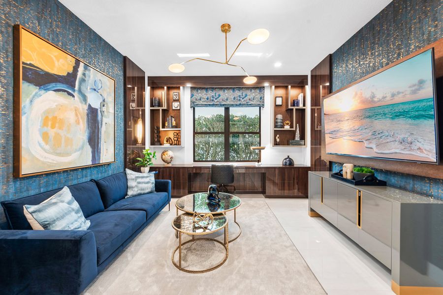 Representative furnished interior of a home built from the Adonis by GL Homes in Apex at Avenir, Palm Beach Gardens (Image 11). Representative furnished interior of a home built from the Adonis by GL Homes in Apex at Avenir, Palm Beach Gardens (Image 11).