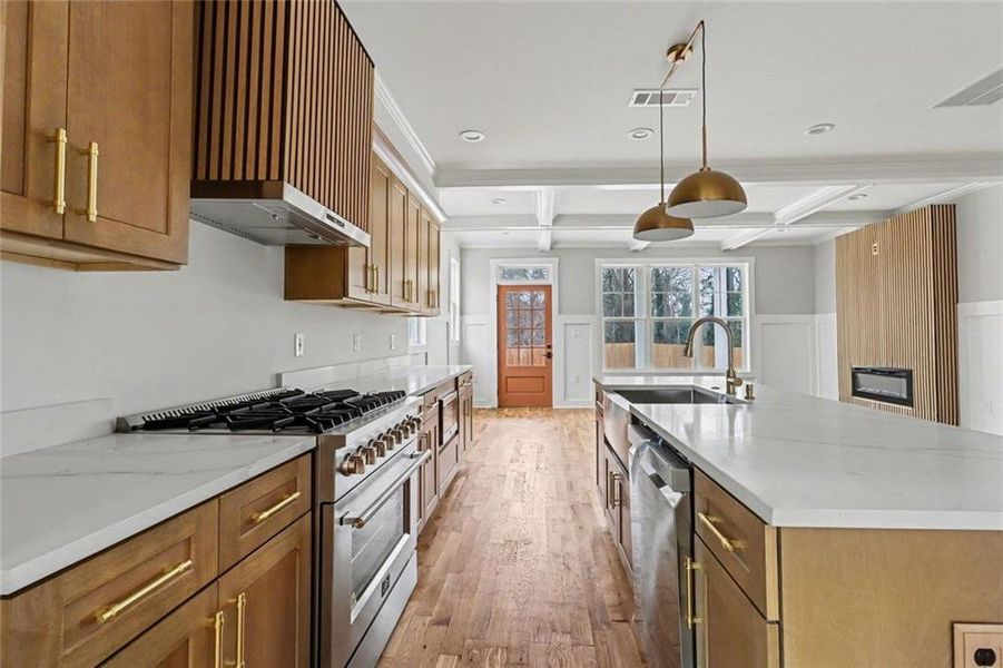 Furnished interior view inside a new home in , Scottdale (Image 7).