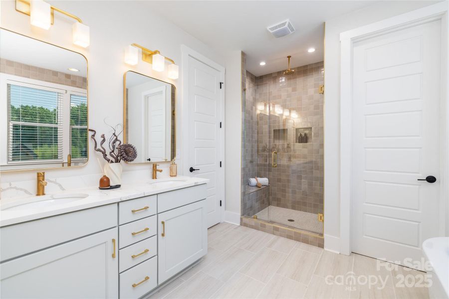 Furnished interior view inside a new home in , Charlotte (Image 14).