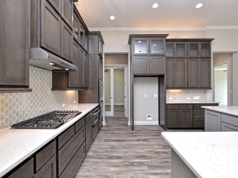 Representative furnished interior of a home built from the Siena III by Giddens Homes in Clearwater Ranch, Liberty Hill (Image 138).