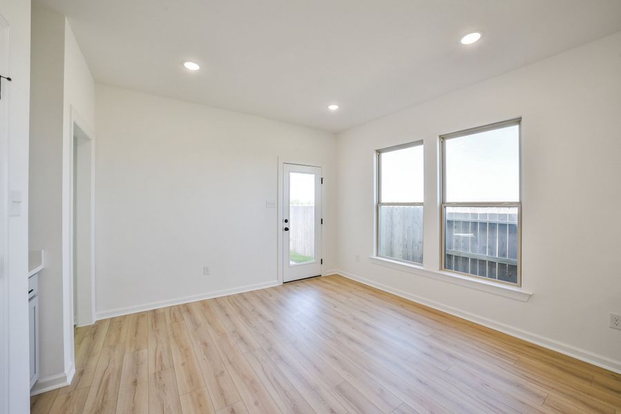 Spacious, unfurnished interior of a new home in Mostyn Springs, Magnolia (Image 24). Spacious, unfurnished interior of a new home in Mostyn Springs, Magnolia (Image 24).