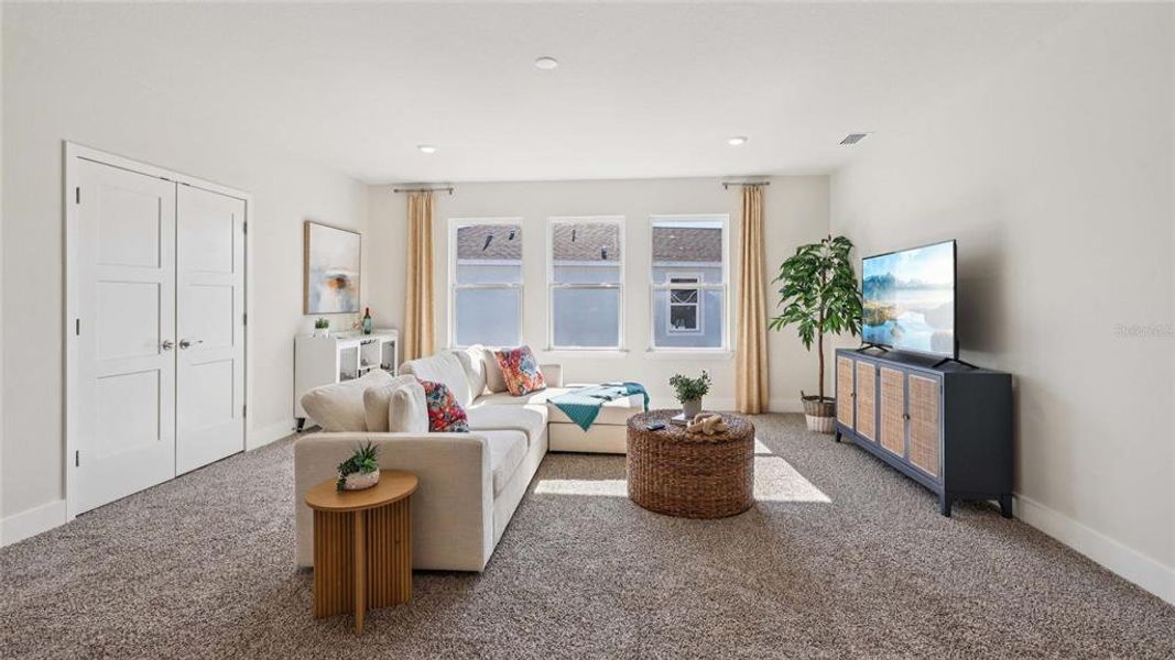 Furnished interior view inside a new home in Briarwood, Alachua (Image 21).