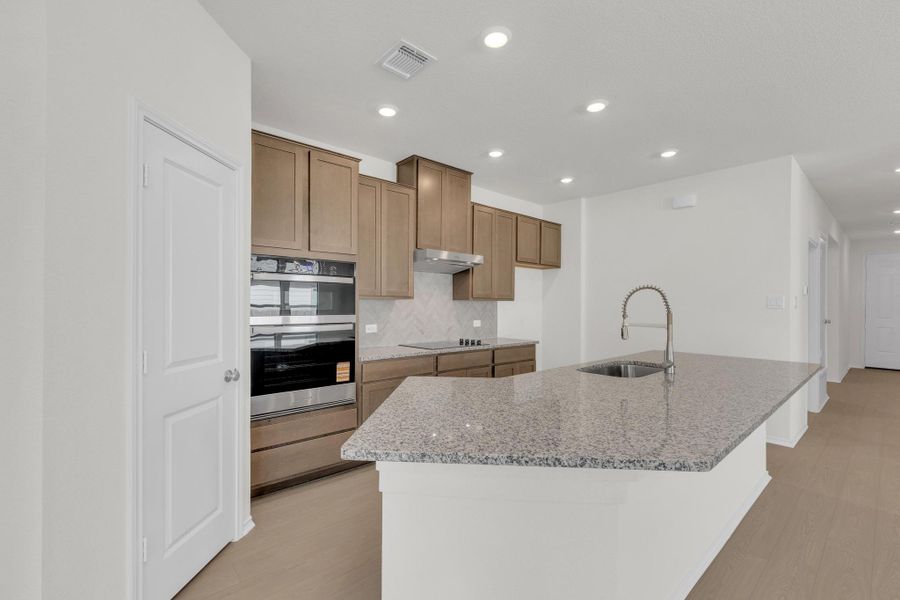 Furnished interior view inside a new home in Retreat at San Gabriel, Georgetown (Image 16).