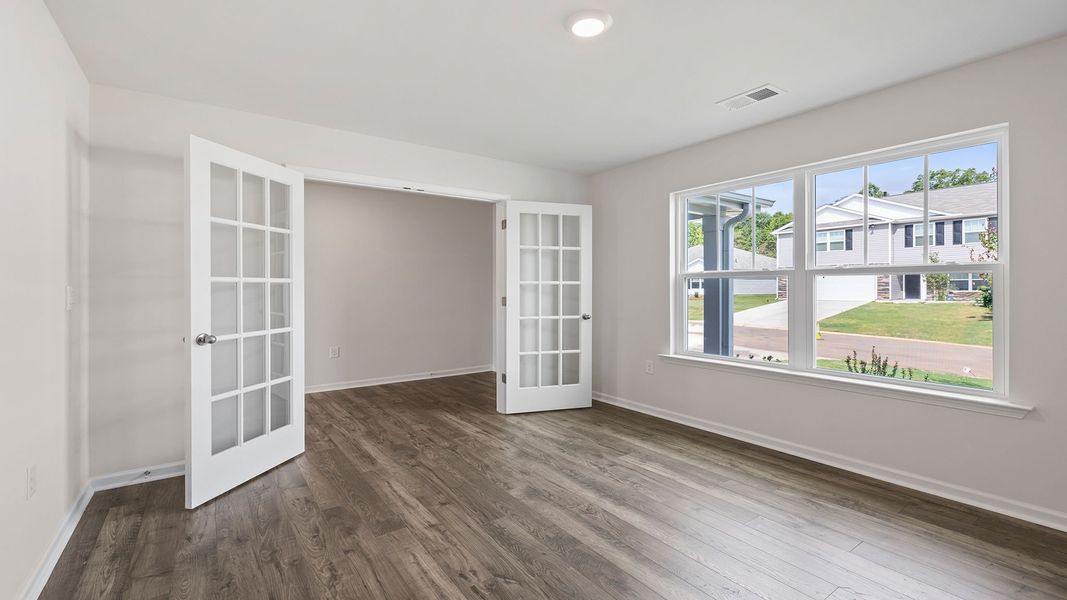 Spacious, unfurnished interior of a new home in Cedar Gap, Fountain Inn (Image 12). Spacious, unfurnished interior of a new home in Cedar Gap, Fountain Inn (Image 12).