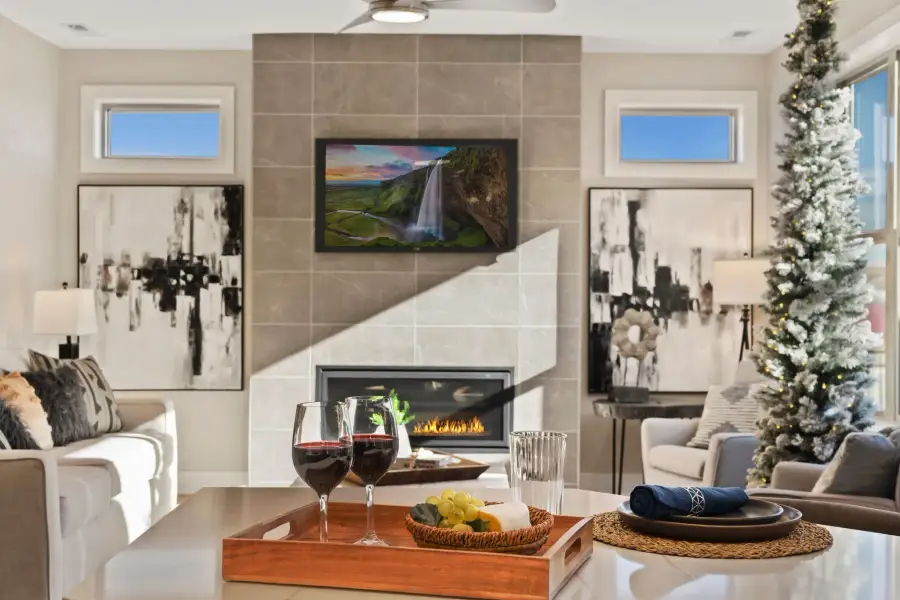 Furnished interior view inside a new home in The Courtyards at Lupton Village, Fort Lupton (Image 11).
