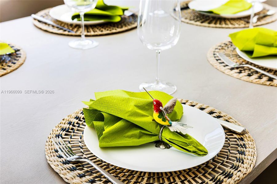 Close-up of interior finishes inside a home in , Miami (Image 21).