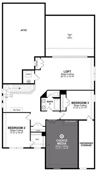 Beazer Homes Brookville Estates Blackburn floorplan Beazer Homes Brookville Estates Blackburn floorplan