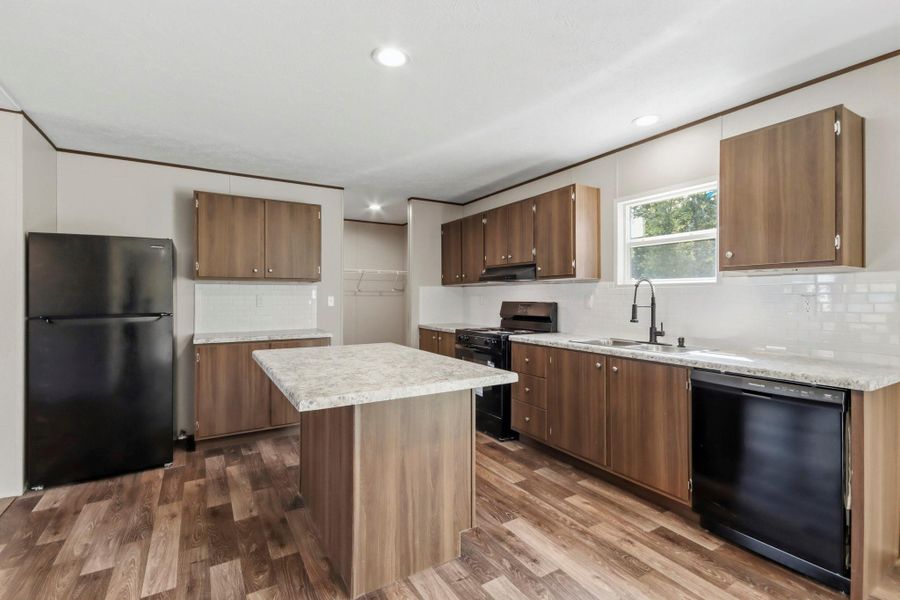 Furnished interior view inside a new home in , Cleveland (Image 3).