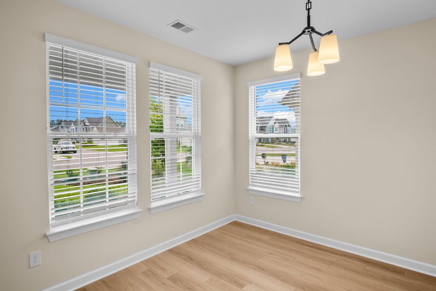 Spacious, unfurnished interior of a new home in Traditions at Carolina Forest, Myrtle Beach (Image 15). Spacious, unfurnished interior of a new home in Traditions at Carolina Forest, Myrtle Beach (Image 15).