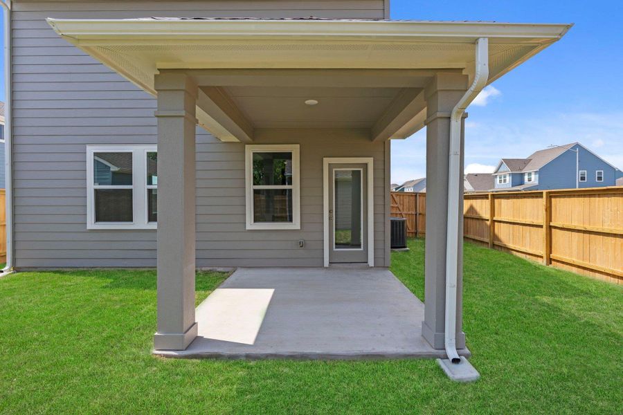 Rear Covered Patio Rear Covered Patio