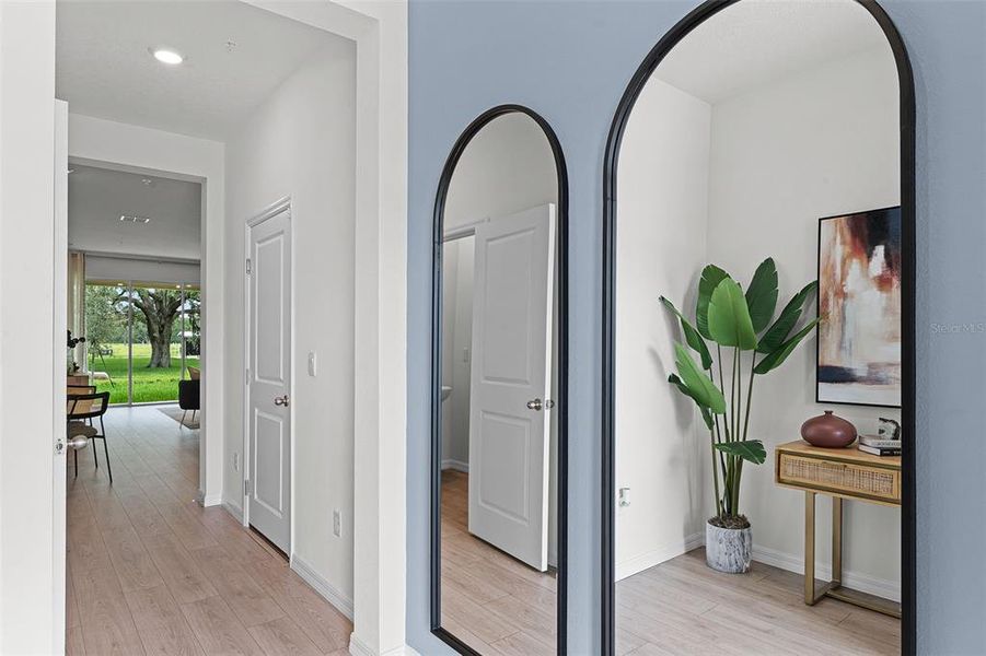 Furnished interior view inside a new home in Nona West, Orlando (Image 2).