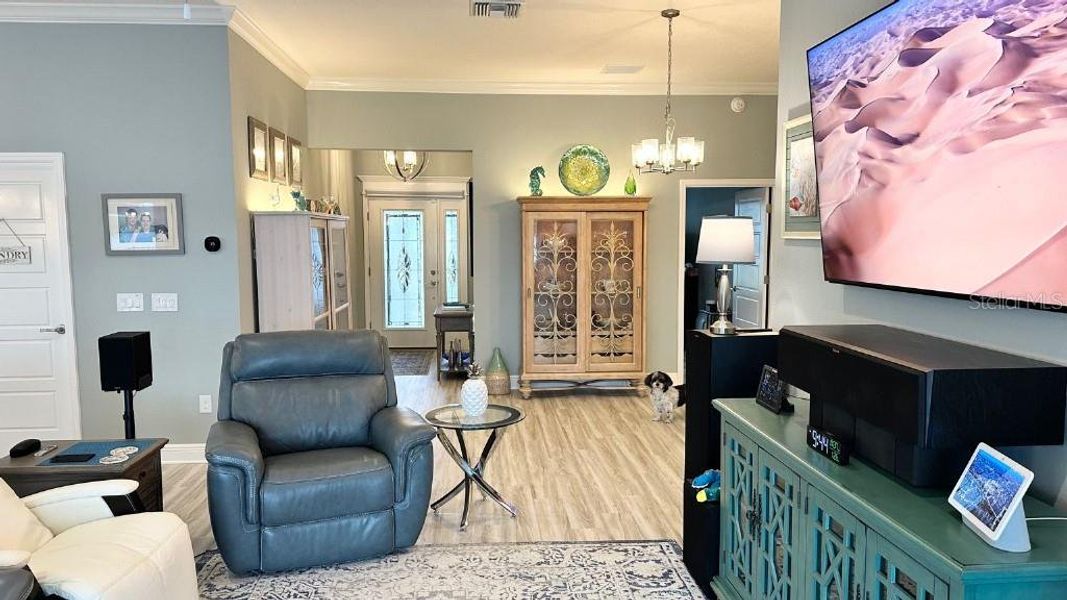 Furnished interior view inside a new home in , Okahumpka (Image 32). Furnished interior view inside a new home in , Okahumpka (Image 32).