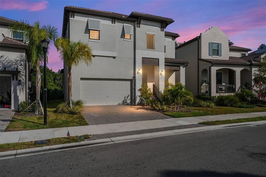 Front exterior of a new home in , Ruskin, FL, highlighting curb appeal (Image 28). Front exterior of a new home in , Ruskin, FL, highlighting curb appeal (Image 28).