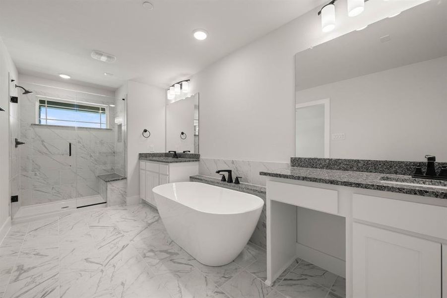 Furnished interior view inside a new home in The Abbey at Mercer Crossing, Farmers Branch (Image 14). Furnished interior view inside a new home in The Abbey at Mercer Crossing, Farmers Branch (Image 14).