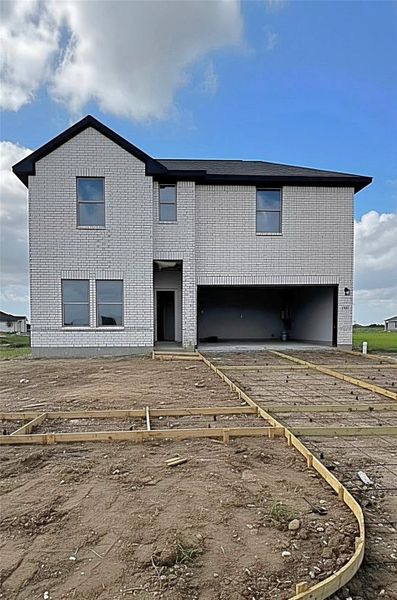In-progress construction of a new home in Beacon Point at Lago Mar, Texas City, TX (Image 4).