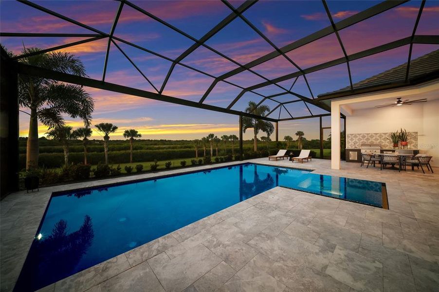 Exterior details and patio area of a home in , Parrish (Image 3).