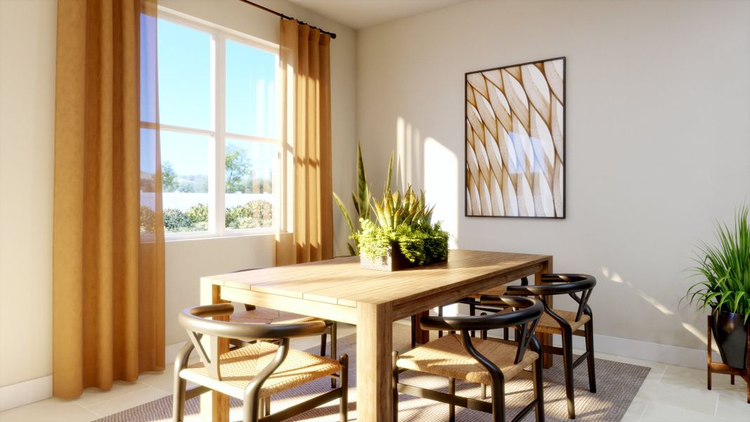 Representative furnished interior of a home built from the Dune by Risewell Homes in Marion Ridge, Haines City (Image 7). Representative furnished interior of a home built from the Dune by Risewell Homes in Marion Ridge, Haines City (Image 7).