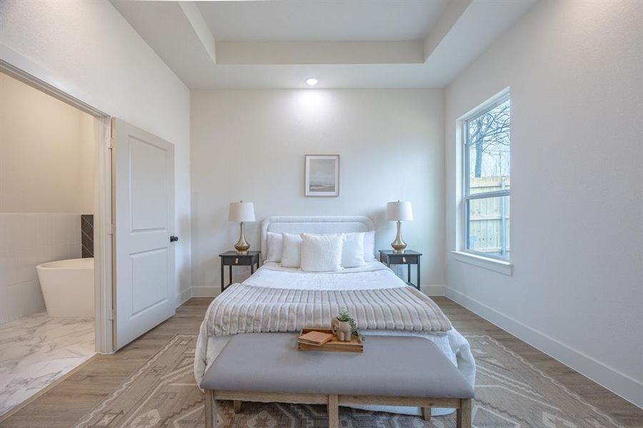 Furnished interior view inside a new home in , Fort Worth (Image 13).