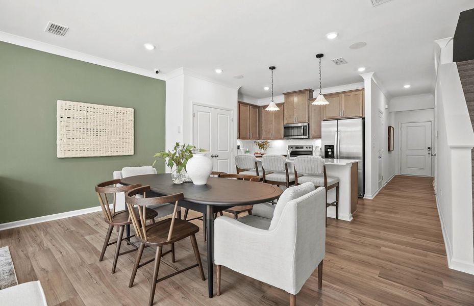 Representative furnished interior of a home built from the Landis by Pulte Homes in Mallard Park, Charlotte (Image 9).