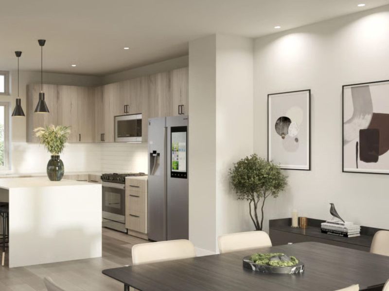 Furnished interior view inside a new home in , Houston (Image 7).