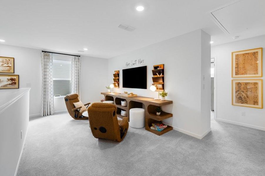 Furnished interior view inside a new home in Heritage River, Euharlee (Image 23).