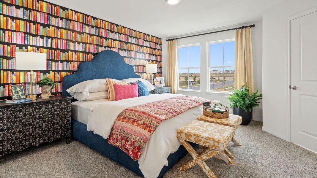 Furnished interior view inside a new home in Avery Centre, Round Rock (Image 31).