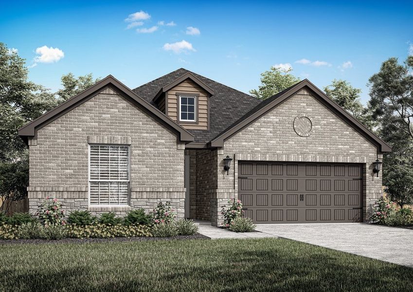 Exterior elevation rendering of the Dove. Exterior elevation rendering of the Dove.