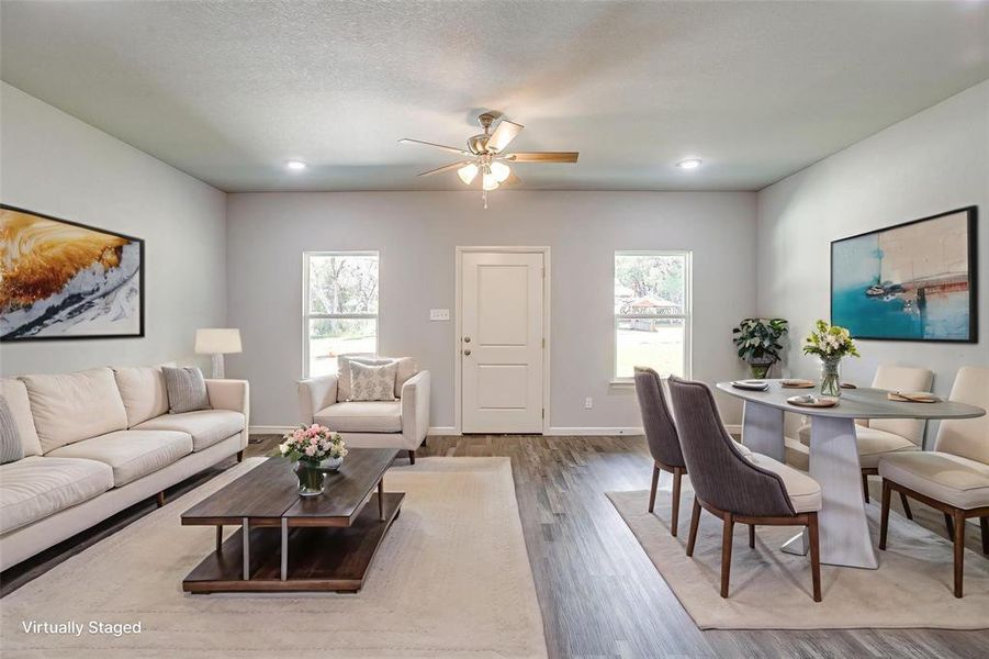 Furnished interior view inside a new home in , Rio Vista (Image 14). Furnished interior view inside a new home in , Rio Vista (Image 14).