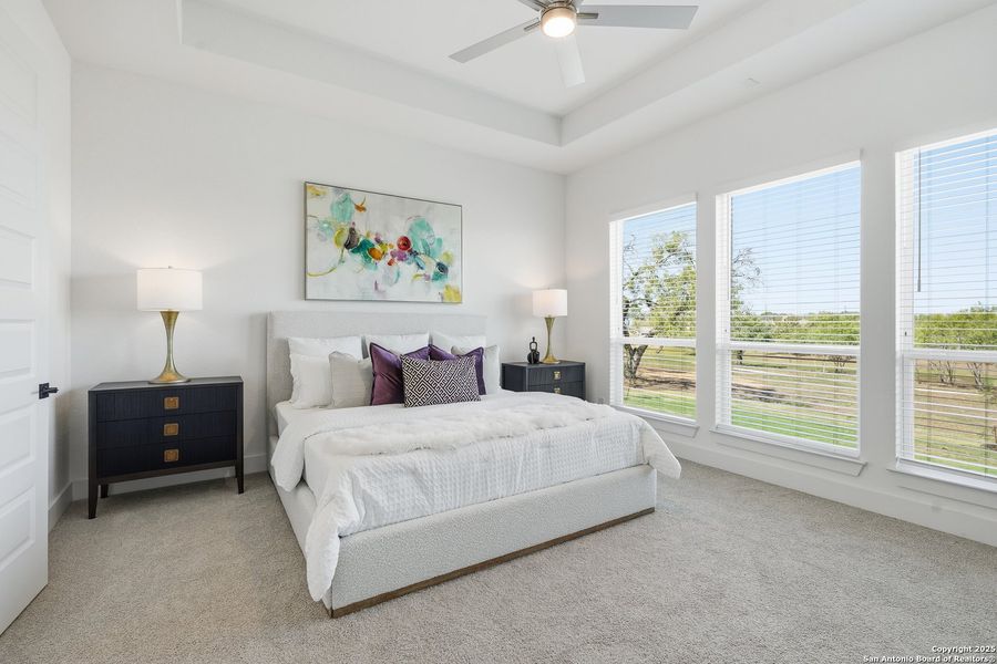 Furnished interior view inside a new home in Sienna Lakes, San Antonio (Image 13). Furnished interior view inside a new home in Sienna Lakes, San Antonio (Image 13).