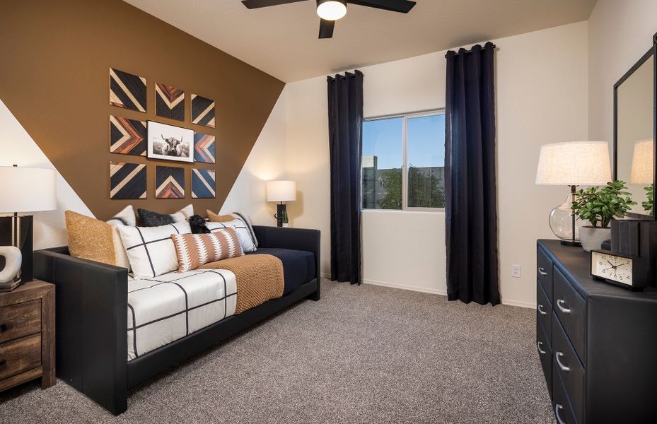 Representative furnished interior of a home built from the Lantana by Pulte Homes in Festival Foothills, Buckeye (Image 9).