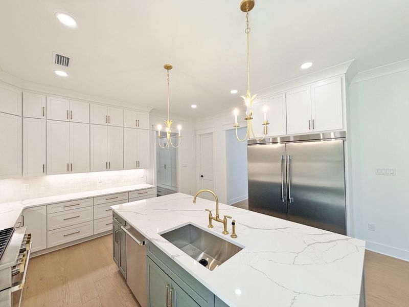 Furnished interior view inside a new home in Steamboat Landing at Hammock Bay, Freeport (Image 11).