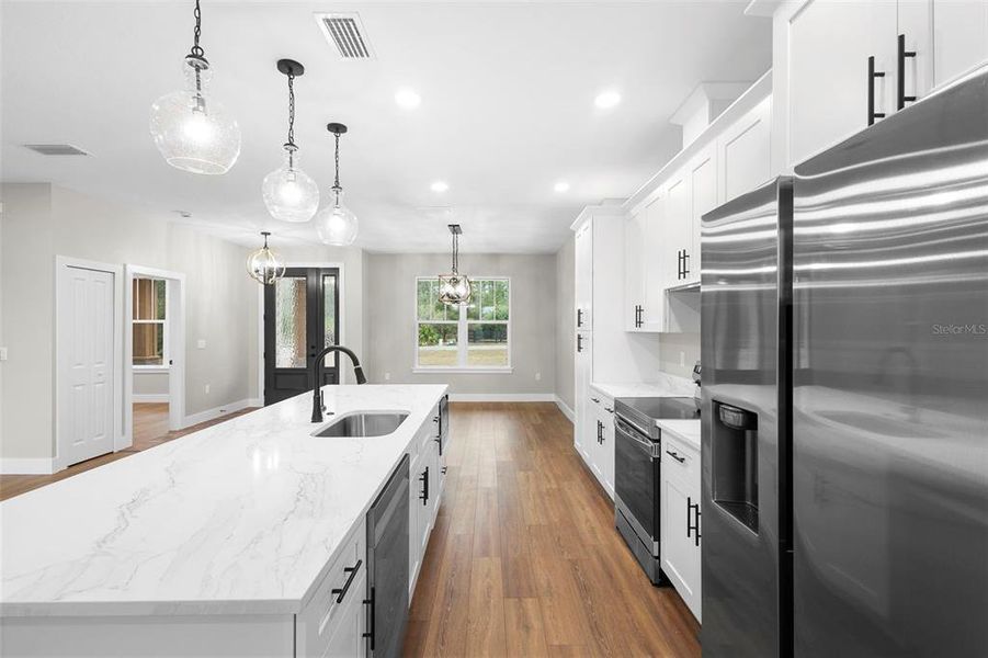 Furnished interior view inside a new home in , Eustis (Image 8).