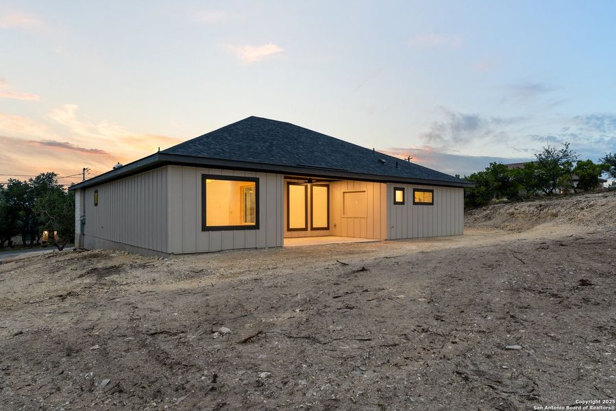 Exterior details and patio area of a home in , San Antonio (Image 4).