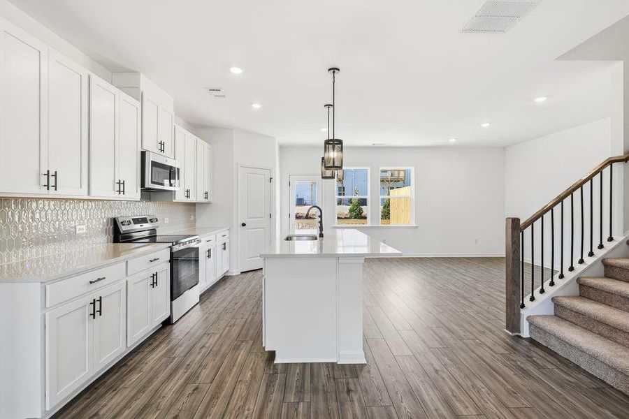 Furnished interior view inside a new home in Auburn Glen, Dacula (Image 11).