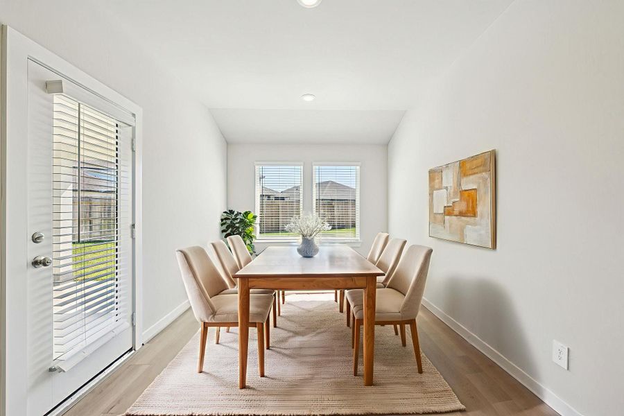 Photo is not of the actual home, but is an inspirational photo of builder’s model home and may depict options, furnishings, and/or decorator features that are not included.